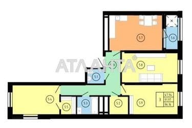 3-rooms apartment apartment by the address st. Zamarstynovskaya ul (area 98 m²) - Atlanta.ua - photo 11
