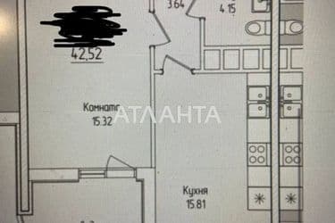 1-room apartment apartment by the address st. Krasnova (area 42,5 m²) - Atlanta.ua - photo 22