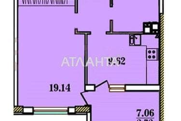 1-room apartment apartment by the address st. Stroitelnaya (area 41 m²) - Atlanta.ua - photo 7