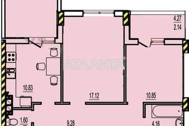 2-кімнатна квартира за адресою вул. Будівельна (площа 60 м²) - Atlanta.ua - фото 7