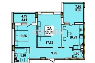 2-комнатная квартира по адресу ул. Строительная (площадь 60 м²) - Atlanta.ua - фото 7