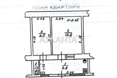2-rooms apartment apartment by the address st. Novoselskogo Ostrovidova (area 31,8 m²) - Atlanta.ua - photo 12