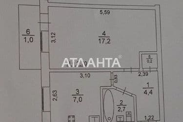 1-room apartment apartment by the address st. Zabolotnogo ak (area 32 m²) - Atlanta.ua - photo 24