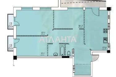 3-rooms apartment apartment by the address st. Inglezi 25 chapaevskoy div (area 82 m²) - Atlanta.ua - photo 18