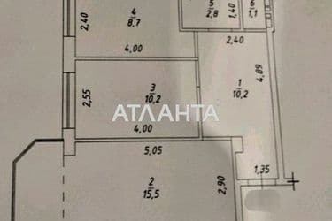 2-к квартира на Кедровый пер. на Черемушках - Atlanta.ua - фото 18