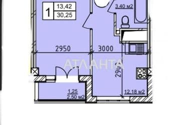 1-room apartment apartment by the address st. Geranevaya (area 31 m²) - Atlanta.ua - photo 8