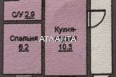 1-room apartment apartment by the address st. Stroitelnyy per (area 19,4 m²) - Atlanta.ua - photo 20