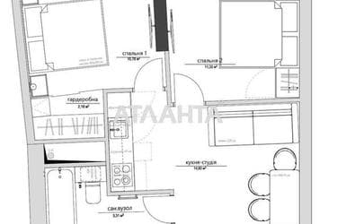 2-rooms apartment apartment by the address st. Genuezskaya (area 51,8 m²) - Atlanta.ua - photo 59