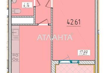 1-room apartment apartment by the address st. Krasnova (area 42,6 m²) - Atlanta.ua - photo 6