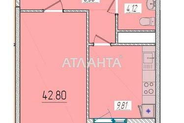 1-кімнатна квартира за адресою вул. Краснова (площа 42,8 м²) - Atlanta.ua - фото 6