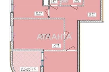 2-кімнатна квартира за адресою вул. Краснова (площа 61 м²) - Atlanta.ua - фото 6