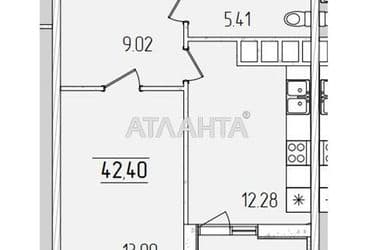 1-room apartment apartment by the address st. Krasnova (area 42,4 m²) - Atlanta.ua - photo 10