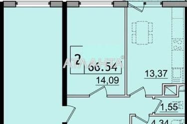 2-rooms apartment apartment by the address st. Sakharova (area 66,4 m²) - Atlanta.ua - photo 4