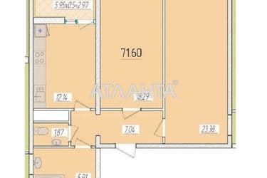 2-rooms apartment apartment by the address st. Krasnova (area 71,2 m²) - Atlanta.ua - photo 4