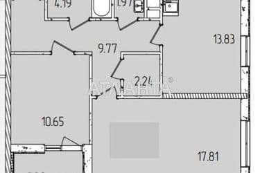 2-кімнатна квартира за адресою вул. Краснова (площа 61,8 м²) - Atlanta.ua - фото 4