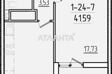 1-room apartment apartment by the address st. Krasnova (area 41,1 m²) - Atlanta.ua - photo 32