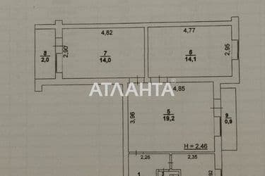3-rooms apartment apartment by the address st. Dobrovolskogo pr (area 64,5 m²) - Atlanta.ua - photo 22