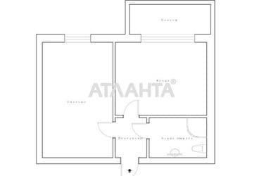 1-room apartment apartment by the address st. Tramvaynaya (area 34,5 m²) - Atlanta.ua - photo 37