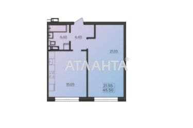 1-room apartment apartment by the address st. Marselskaya (area 45,5 m2) - Atlanta.ua - photo 8