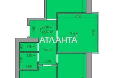 3-rooms apartment apartment by the address st. Nebesnoy Sotni pr Zhukova marsh pr Leninskoy iskry pr (area 70,2 m²) - Atlanta.ua - photo 4