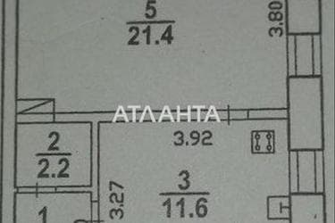 1-комнатная квартира по адресу ул. Пушкинская (площадь 40 м²) - Atlanta.ua - фото 21