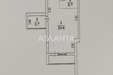 1-room apartment apartment by the address st. Fontanskaya dor Perekopskoy Divizii (area 34,6 m²) - Atlanta.ua - photo 16