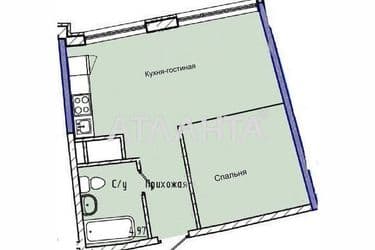 1-room apartment apartment by the address st. Kamanina (area 41 m²) - Atlanta.ua - photo 26