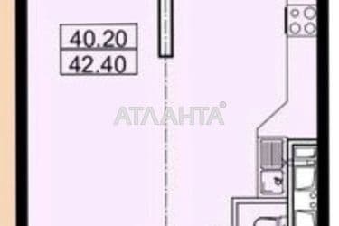 1-кімнатна квартира за адресою Тополиний пров. (площа 42,4 м²) - Atlanta.ua - фото 13