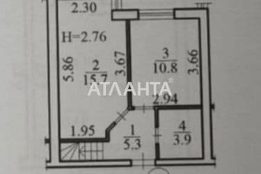 3-rooms apartment apartment by the address st. Dmitriya Lutsenko Kreysera Avrora (area 66 m²) - Atlanta.ua - photo 43