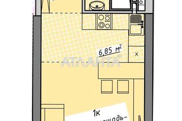 1-room apartment apartment by the address st. Kurortnyy per (area 29,9 m2) - Atlanta.ua - photo 13