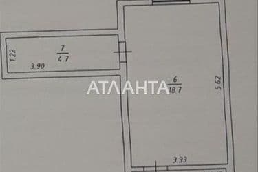 1-room apartment apartment by the address st. Luzanovskaya Ilichevskaya (area 32 m²) - Atlanta.ua - photo 11