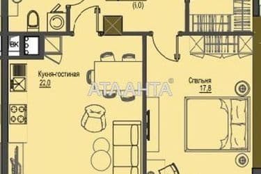 1-room apartment apartment by the address st. Frantsuzskiy bul Proletarskiy bul (area 60 m²) - Atlanta.ua - photo 9
