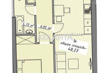 1-room apartment apartment by the address st. Kurortnyy per (area 48,2 m²) - Atlanta.ua - photo 22