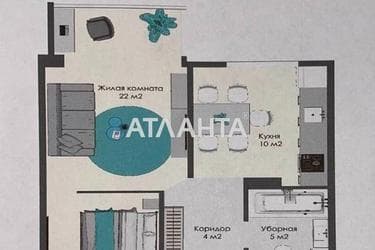 1-комнатная квартира по адресу ул. Бочарова ген. (площадь 38,5 м²) - Atlanta.ua - фото 15