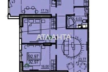 3-rooms apartment apartment by the address st. Dacha kovalevskogo Amundsena (area 93,0 m2) - Atlanta.ua - photo 13