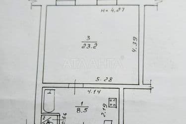 1-room apartment apartment by the address st. Staroportofrankovskaya Komsomolskaya (area 32,5 m²) - Atlanta.ua - photo 18