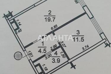 1-комнатная квартира по адресу ул. Каманина (площадь 39,6 м²) - Atlanta.ua - фото 21