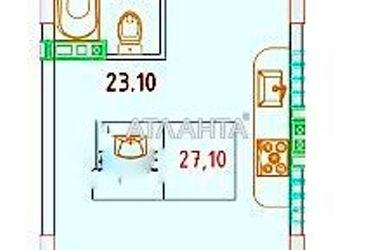 1-room apartment apartment by the address st. Bocharova gen (area 27,1 m2) - Atlanta.ua - photo 20