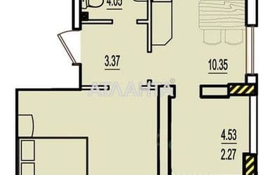 1-room apartment apartment by the address st. Stroitelnaya (area 36 m²) - Atlanta.ua - photo 7