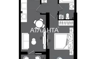 1-room apartment apartment by the address st. Dacha kovalevskogo Amundsena (area 41,2 m²) - Atlanta.ua - photo 10
