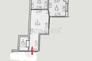 2-rooms apartment apartment by the address st. Lyustdorfskaya dor Chernomorskaya dor (area 39,7 m²) - Atlanta.ua - photo 20