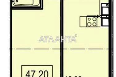 1-room apartment apartment by the address st. Dacha kovalevskogo Amundsena (area 48,8 m²) - Atlanta.ua - photo 10