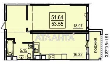 1-room apartment apartment by the address st. Dacha kovalevskogo Amundsena (area 53,6 m2) - Atlanta.ua - photo 12