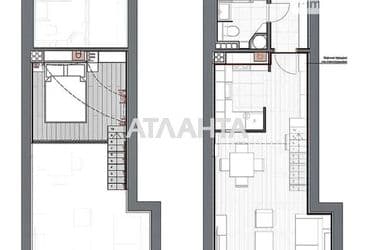1-room apartment apartment by the address st. Uspenskiy per Vasiliya Degtya per (area 43 m²) - Atlanta.ua - photo 26