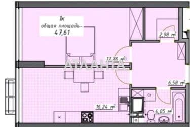 1-кімнатна квартира за адресою Курортний пров. (площа 48 м²) - Atlanta.ua - фото 7