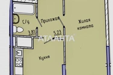 1-кімнатна квартира за адресою вул. Каманіна (площа 40 м²) - Atlanta.ua - фото 27