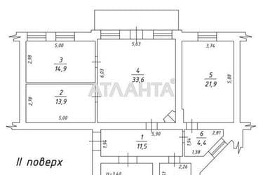 4+-rooms apartment apartment by the address st. Krasnyy per (area 128 m²) - Atlanta.ua - photo 15