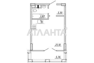 1-room apartment apartment by the address st. 7 km ovidiopolskoy dor (area 32,6 m²) - Atlanta.ua - photo 18