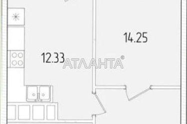 1-кімнатна квартира за адресою вул. Краснова (площа 42,0 м2) - Atlanta.ua - фото 10