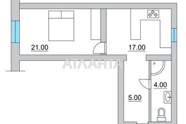 1-room apartment apartment by the address st. Chaykovskogo per (area 54 m²) - Atlanta.ua - photo 26